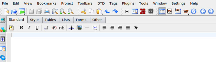 Quanta Plus Windows