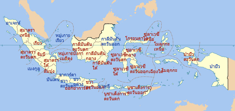map indonesia