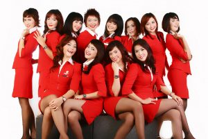 AirAsia flight attendants group adv