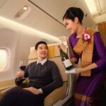 The changed cabin classes on the airplane.