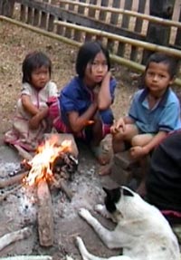 children fire