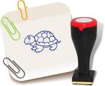 stamp turtle